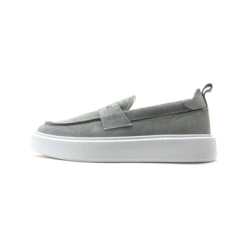 Slip on Antony Morato ROWAN SUEDE LEATHER LOGO LOAFERS MEN