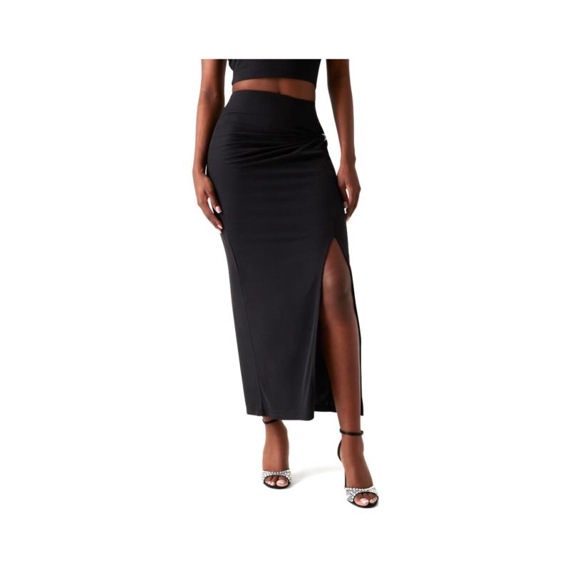 Κοντές Φούστες Guess AIMEE JEWEL SIDE SLIT DRAPED MAXI SKIRT WOMEN