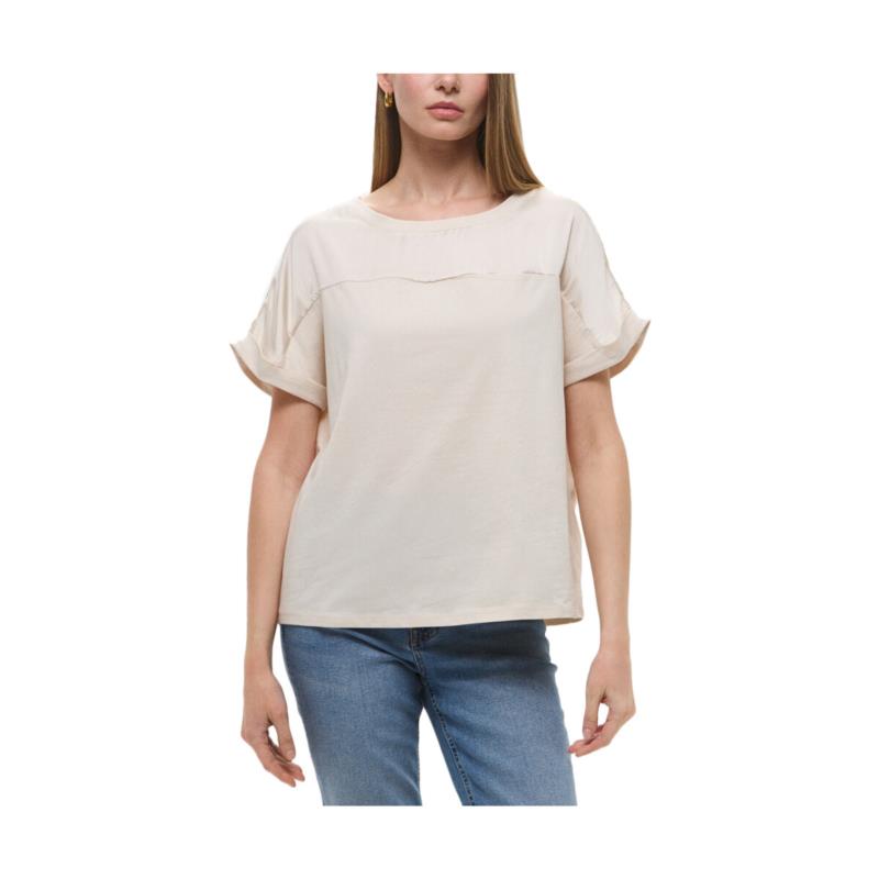 T-shirt με κοντά μανίκια Liu Jo ROUND NECK T-SHIRT WOMEN