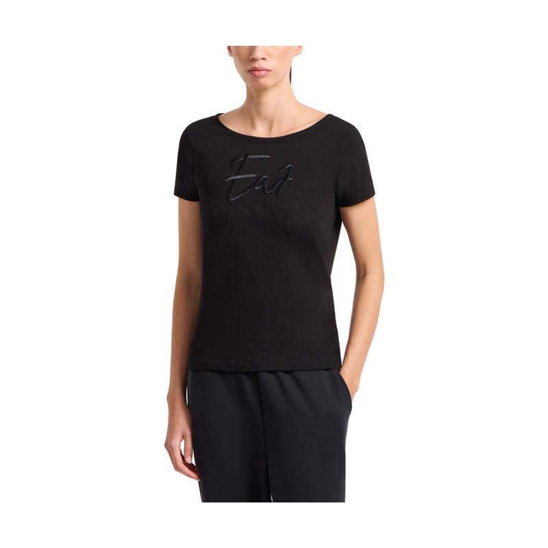 T-shirt με κοντά μανίκια Ea7 Emporio Armani LOGO T-SHIRT WOMEN