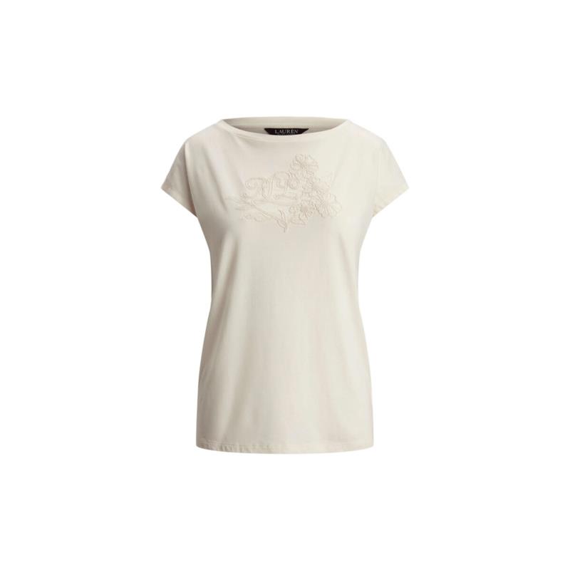 T-shirt με κοντά μανίκια Ralph Lauren GRIETA GRAPHIC T-SHIRT WOMEN LAUREN