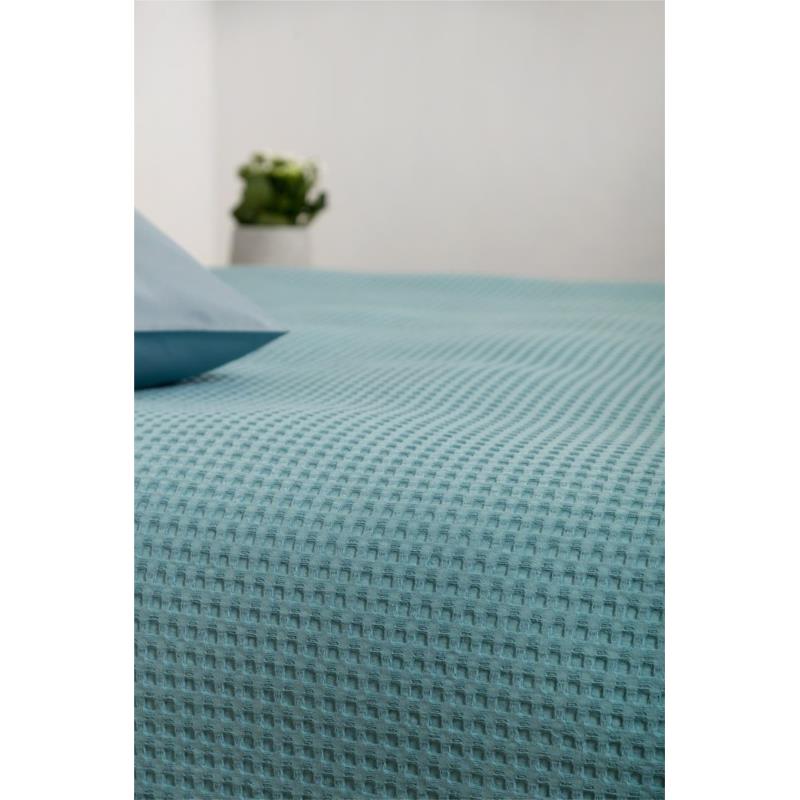 ΚΟΥΒΕΡΤΑ ΥΠΕΡΔΙΠΛΗ NAF NAF WAFFLE ΠΙΚΕ ΠΕΤΡΟΛ 230Χ240CM