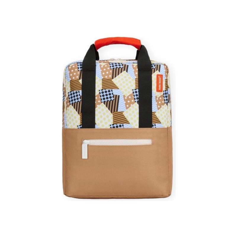 Σακίδιο πλάτης Hello Hossy Patchwork Backpack - Brown