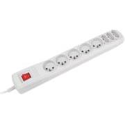 EXTREME MEDIA NSP-0804 SP8 SURGE PROTECTOR 5M GREY ΜΕ ΔΙΑΚΟΠΤΗ