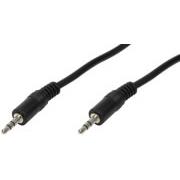 LOGILINK CA1048 AUDIO CABLE 2X 3.5MM MALE STEREO 0.2M BLACK