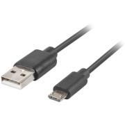 LANBERG CABLE USB QC 3.0 MICRO-B(M) - A(M) 2.0 0.5M BLACK