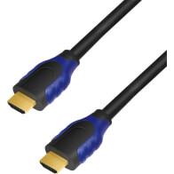 LOGILINK CH0063 HDMI CABLE HIGH SPEED WITH ETHERNET 4K/2K/60HZ 3M BLACK