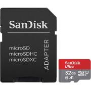 SANDISK SDSQUAR-032G-GN6IA 32GB ULTRA MICRO SDHC UHS-I CLASS 10 WITH ADAPTER