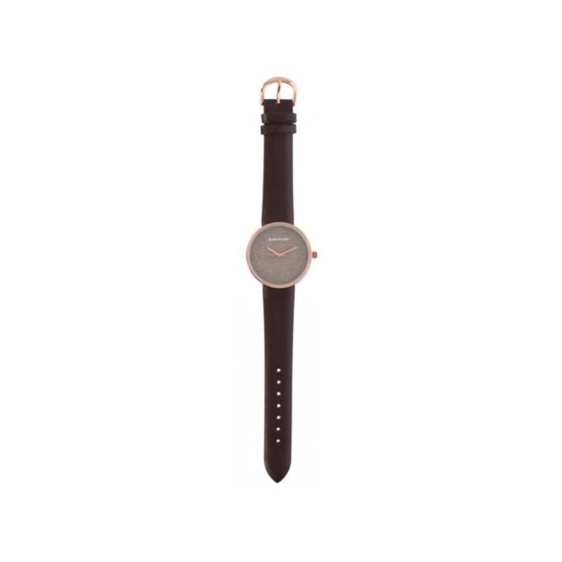 Dunlop γυναικείο αναλογικό ρολόι χειρός σε 4 διαφορετικά χρώματα, 16036 Καφέ - Dunlop