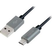 LOGILINK CU0132 USB TO MICRO USB SYNC AND CHARGING GRAY