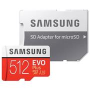 SAMSUNG MB-MC512HA/EU EVO PLUS 512GB MICRO SDXC 2020 UHS-I U3 CLASS 10 + ADAPTER