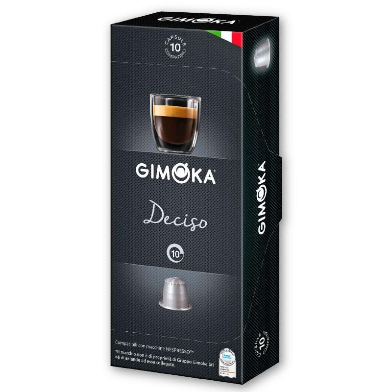 Κάψουλες Espresso Gimoka Deciso 50τεμ. - Συμβατές Nespresso