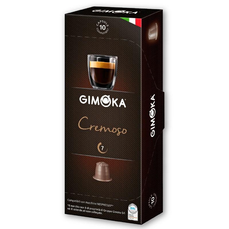 Κάψουλες Espresso Gimoka Cremoso 50τεμ. - Συμβατές Nespresso