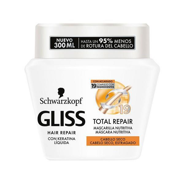 Θρεπτική Mάσκα Mαλλιών Gliss Total Repair Schwarzkopf (300 ml)