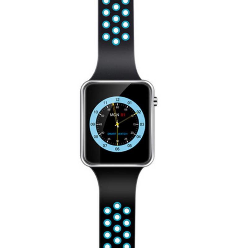 Smartwatch – Χρώμα Μάυρο/Γαλάζιο – OEM-Miwear M3