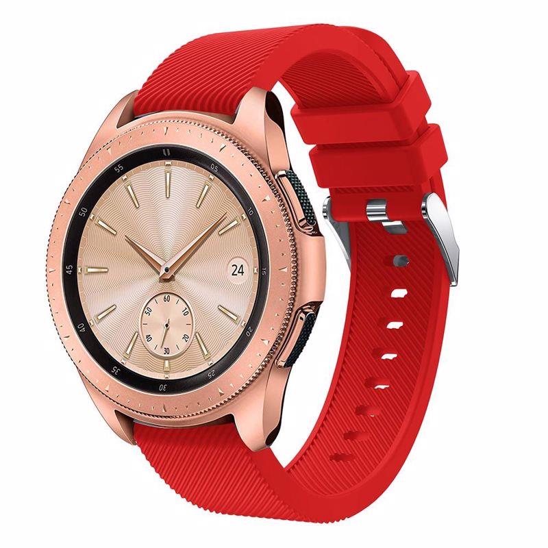 Tech-Protect Smoothband for Samsung Galaxy Watch (42mm)/Active 2. Red