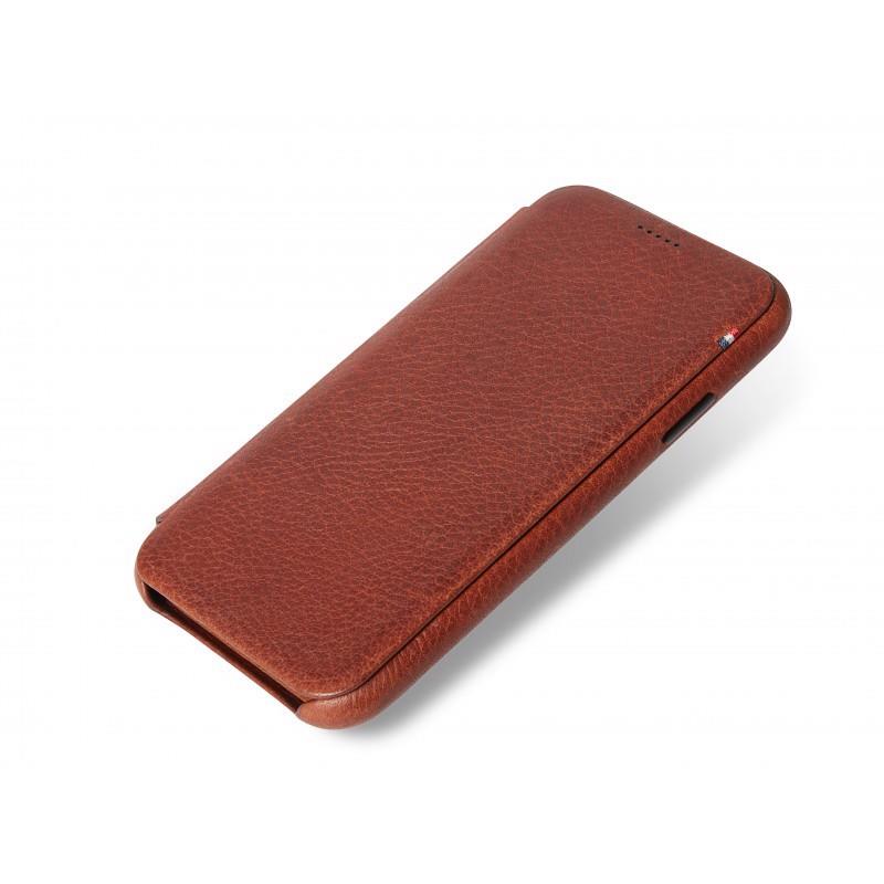 Decoded Leather Slim Wallet για iPhone XR. Brown