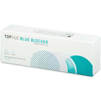 TopVue Blue Blocker (30 φακοί) ημερήσιοι διοπτρικοί φακοί επαφής