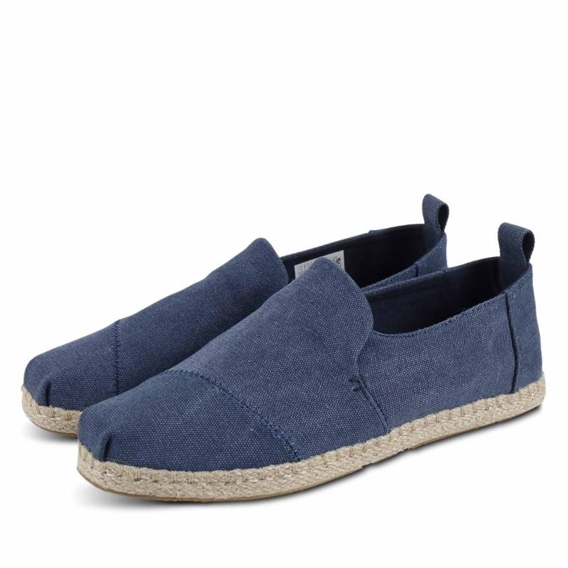 Toms Navy WASHED Canvas 10011623 Μπλε