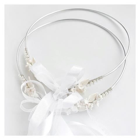 Στέφανα Γάμου Πορσελάνινα σε Pastel αποχρώσεις