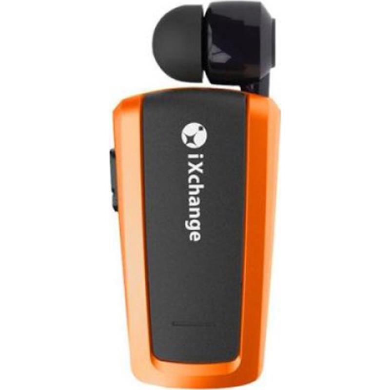 iXchange UA25XB Retractable Bluetooth Mini Headset. Orange