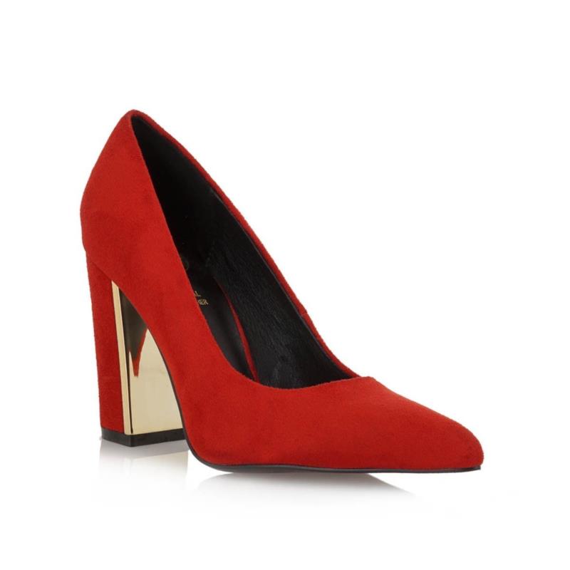 Exe Shoes Γυναικείες Γόβες 966-PATRICIA-900 Κόκκινο Καστόρι H17009665704