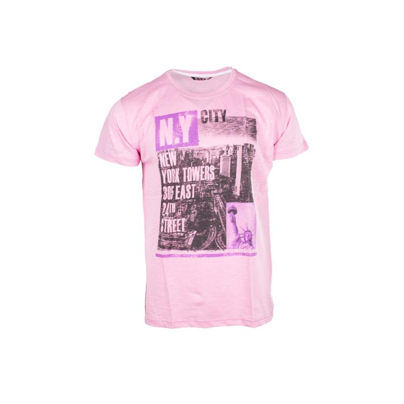 Dansport Ανδρικό T-shirt | 22056-ροζ
