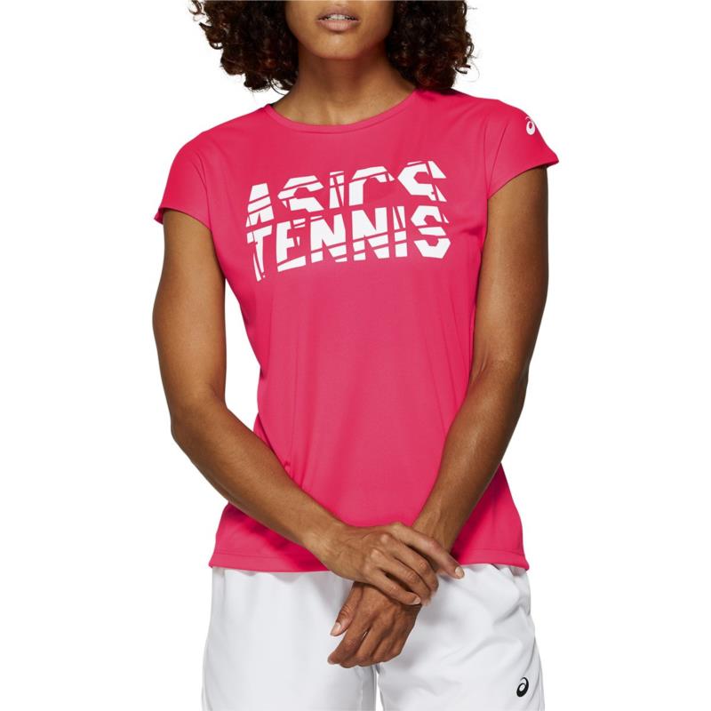 Asics Practice Graphic SS Women's Tennis Top