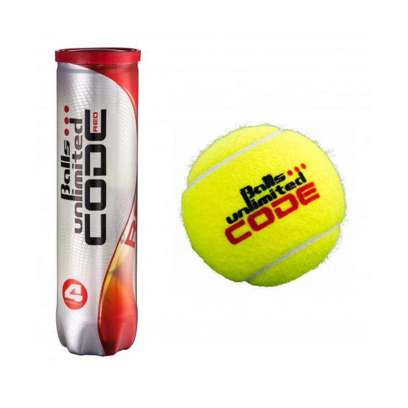 Μπαλάκια Τένις Topspin Unlimited Code Red x 4