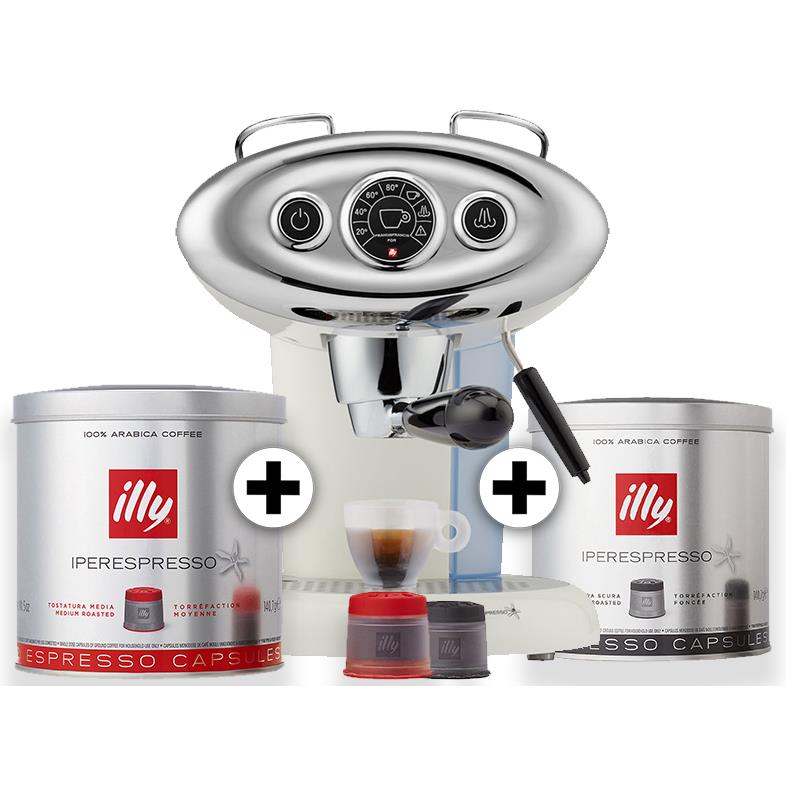ILLY Francis X 7.1 White μαζί με κάψουλες