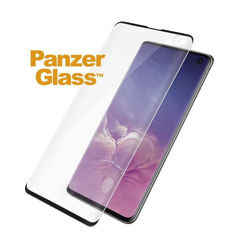 PanzerGlass 3D Full Glue Tempered Glass Curved Samsung Galaxy S10 Fingerprint
