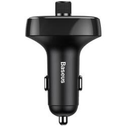 BASEUS T TYPED BLUETOOTH MP3 CHARGER WITH CAR HOLDER (STANDARD EDITION) BLACK