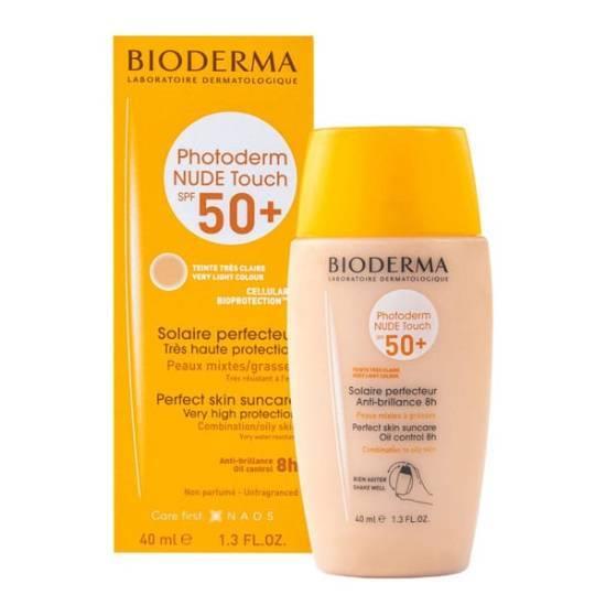 BIODERMA Photoderm Nude Touch Very Light Colour SPF50 40ml