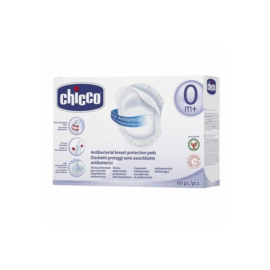 Chicco Επιθέματα Στήθους Αντιβακτηριακά 60 τεμάχια (61773-00)