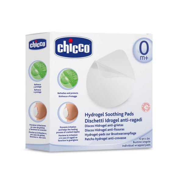 Chicco Επιθέματα Στήθους Αντιβακτηριακά με Γέλη 10 τεμάχια (02256-00)