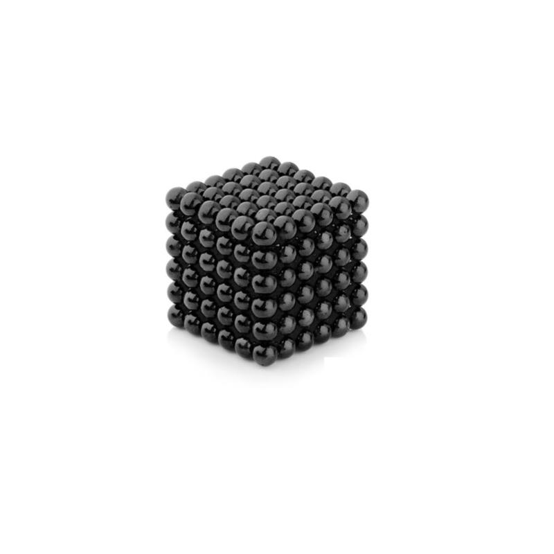 Μαγνητικές Μπάλες Μικρά Σφαιρίδια 3mm σε Μαύρο χρώμα, Anti-stress Magnetic Balls - Aria Trade