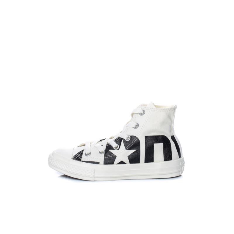 CONVERSE - Παιδικά παπούτσια CONVERSE Chuck Taylor All Star Hi λευκά