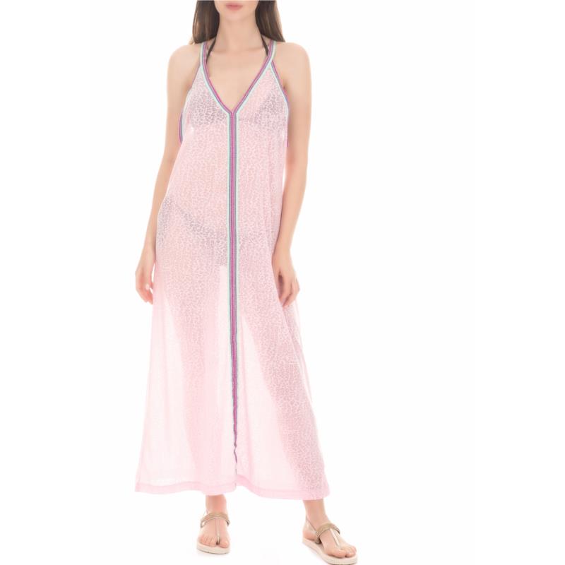 PITUSA - Γυναικείο beachwear φόρεμα PITUSA SUN ροζ