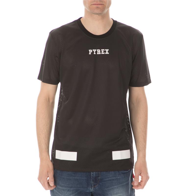 PYREX - Ανδρική κοντομάνικη μπλούζα PYREX μαύρη