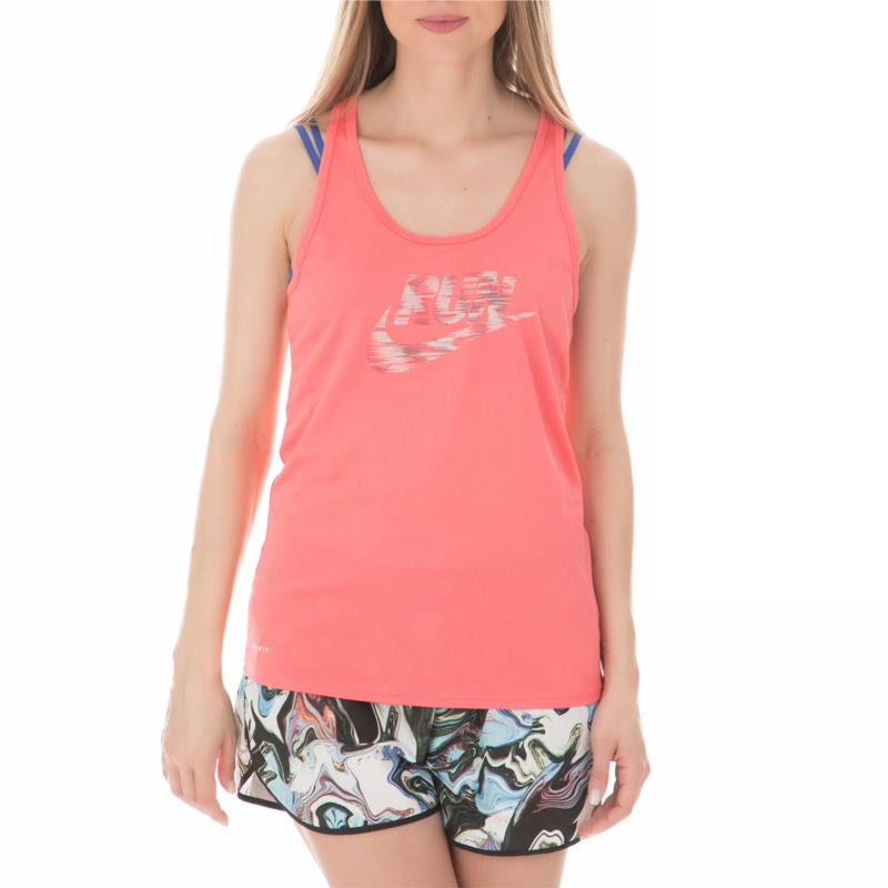 NIKE - Γυναικείο φανελάκι NIKE DRY TANK LGD BRND ροζ