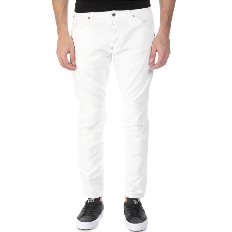G-STAR RAW - Ανδρικό τζιν παντελόνι G-Star 5620 3D TAPERED λευκό