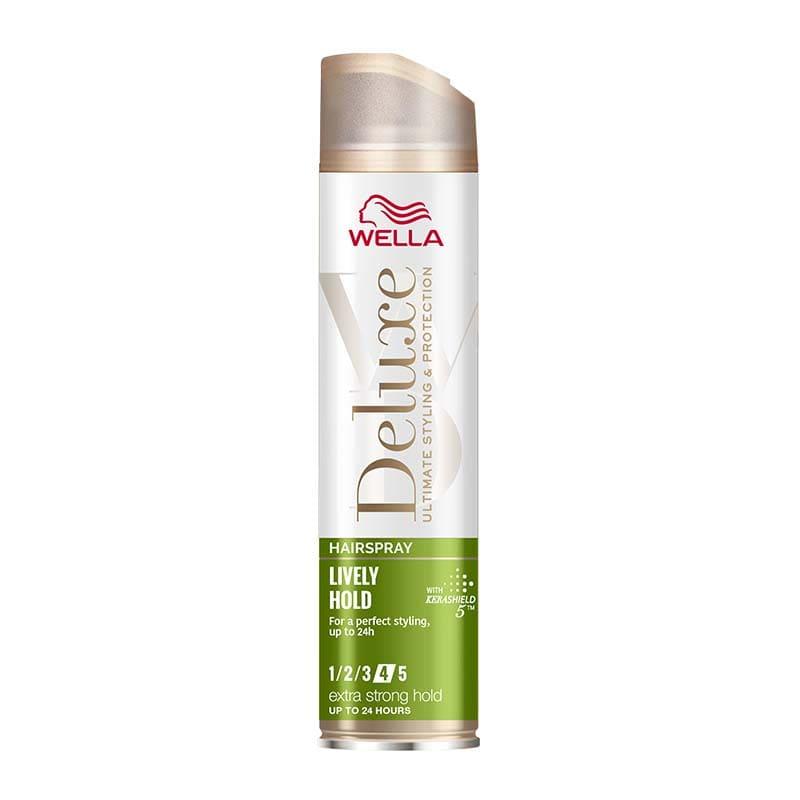 Wella Deluxe Hairspray Lively Hold Extra Stong 250ml