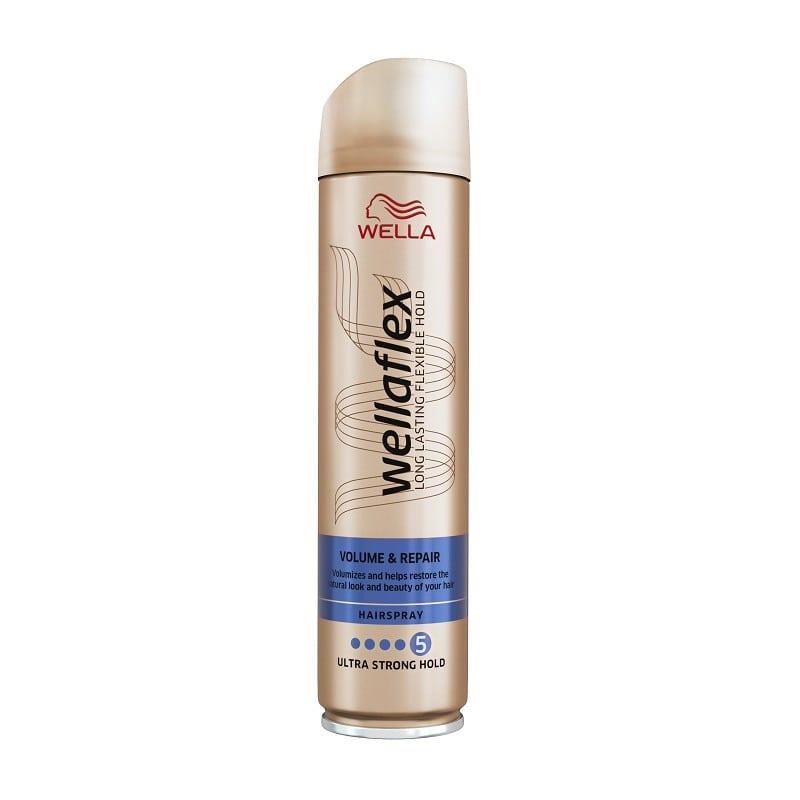 Wellaflex Volume & Repair Ultra Strong Hold Hairspray 250ml