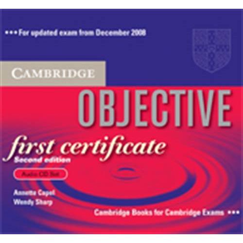 OBJECTIVE FIRST CERTIFICATE AUDIO CDs (2ND EDITION)