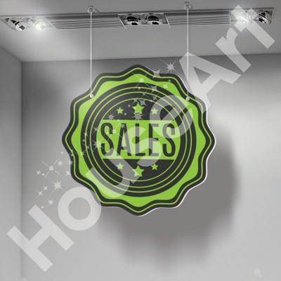 Sales green Εκπτώσεις Καρτολίνες κρεμαστές 50x50 cm
