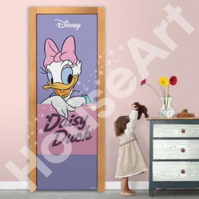 Happy Daisy Duck Disney Αυτοκόλλητα πόρτας 60 x 170 cm