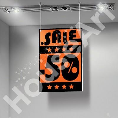 Sale 50% Εκπτώσεις Καρτολίνες κρεμαστές 35x50 cm