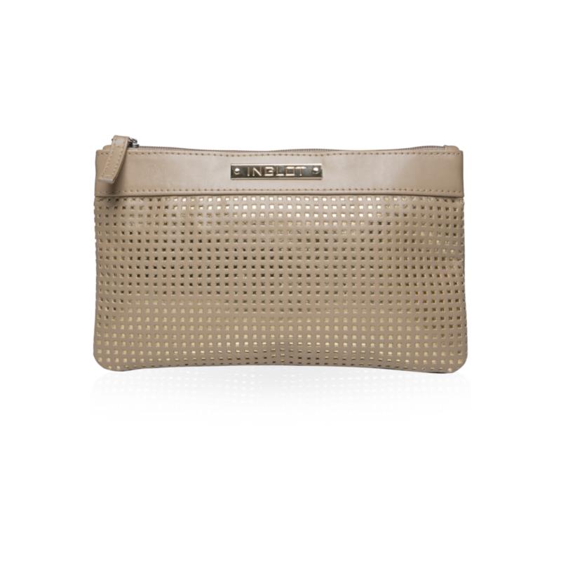 INGLOT COSMETIC BAG BEIGE&GOLD (CPPC1014)